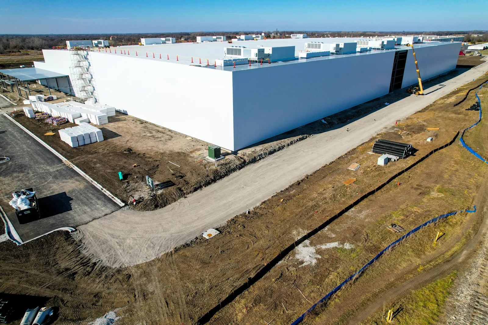 Construction Phase 5 — Exterior Complete